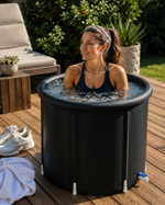 Halo Ice Plunge Tub with Cover for Recovery