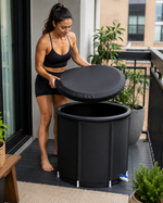 Halo Ice Plunge Tub with Cover for Recovery