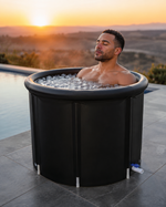 Halo Ice Plunge Tub with Cover for Recovery